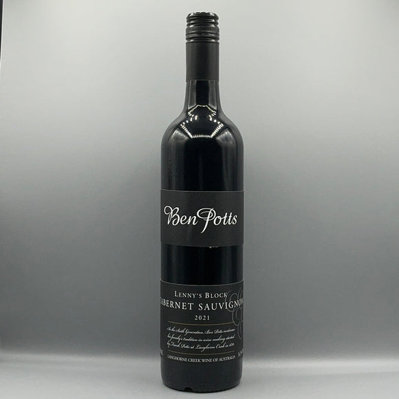 BEN POTTS LENNYS BLOCK CABERNET SAUVIGNON