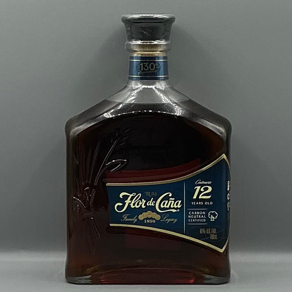 FLOR DE CAÑA 12 YEAR OLD RUM