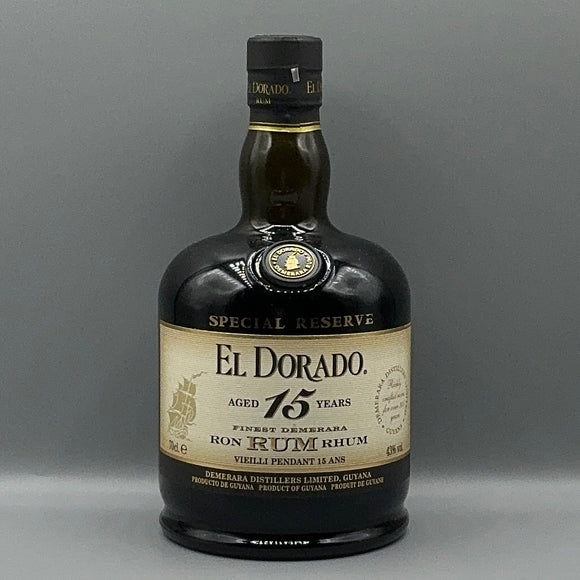 EL DORADO 15 YEARS AGED RUM