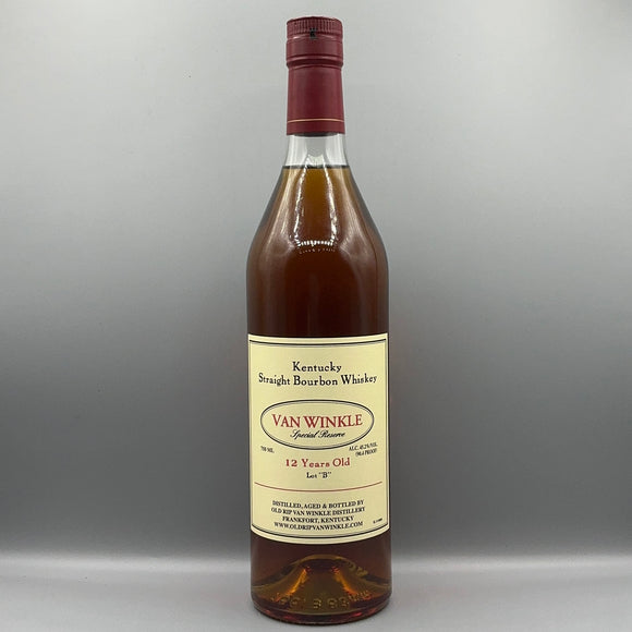 Van Winkle Special Reserve 12 yo Lot “B”   Kentucky Straight Bourbon Whiskey 45.2%