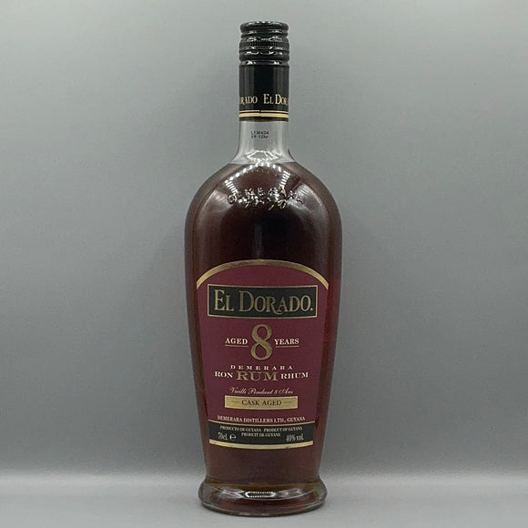 EL DORADO RUM AGESD 8 YEARS
